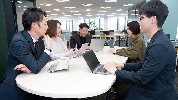 社員の一日